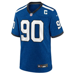 Grover Stewart Indianapolis Colts Alternate Game Jersey - Blue Jerseys