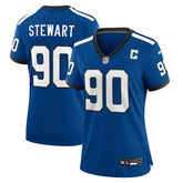 Grover Stewart Indianapolis Colts Women's Indiana Nights Alternate Game Jersey - Royal Jerseys