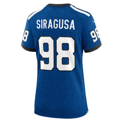Tony Siragusa Indianapolis Colts Women's Indiana Nights Alternate Game Jersey - Royal Jerseys