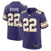 Paul Krause Minnesota Vikings Retired Player Alternate Game Jersey - Purple Jerseys