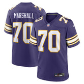 Jim Marshall Minnesota Vikings Retired Player Alternate Game Jersey - Purple Jerseys