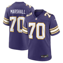 Jim Marshall Minnesota Vikings Retired Player Alternate Game Jersey - Purple Jerseys