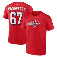 Max Pacioretty Washington Capitals Fanatics Authentic Stack Name & Number T-Shirt - Red | US 200402711