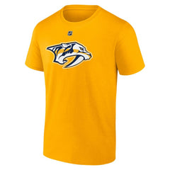 Ryan O'Reilly Nashville Predators Fanatics Authentic Stack Name & Number T-Shirt - Gold | US 200402713
