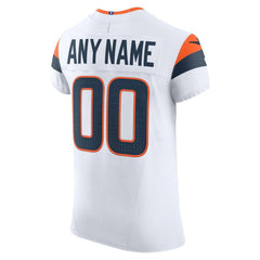 Denver Broncos Vapor F.U.S.E. Elite Custom Jersey - White Jerseys