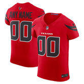 Houston Texans Alternate Vapor F.U.S.E. Elite Custom Jersey - Red Jerseys