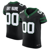 New York Jets Alternate Vapor F.U.S.E. Elite Custom Jersey - Legacy Black Jerseys