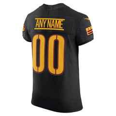 Washington Commanders Alternate Vapor F.U.S.E. Elite Custom Jersey - Black Jerseys