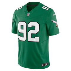 Reggie White Philadelphia Eagles Alternate Vapor F.U.S.E. Limited Jersey - Kelly Green Jerseys