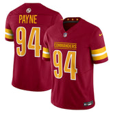 Daron Payne Washington Commanders Vapor F.U.S.E. Limited Jersey - Burgundy Jerseys