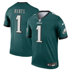 Jalen Hurts Philadelphia Eagles Legend Player Performance Top - Green Tops