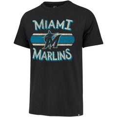 Miami Marlins '47 Renew Franklin T-Shirt - Black T-shirts