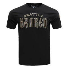 Seattle Kraken Pro Standard Wordmark T-Shirt - Black | US 200410579
