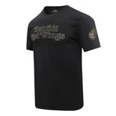 Detroit Red Wings Pro Standard Wordmark T-Shirt - Black | US 200410583