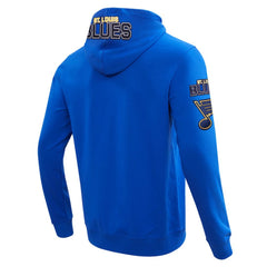 St. Louis Blues Pro Standard Classic Chenille Full-Zip Hoodie Jacket - Blue | US 200410614