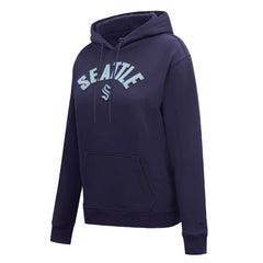 Seattle Kraken Pro Standard Women's Classic Chenille Pullover Hoodie - Navy | US 200410624
