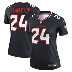 Derek Stingley Jr. Houston Texans Women's Legend Player Performance Top - Navy Tops