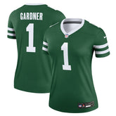 Ahmad Sauce Gardner New York Jets Women's Legend Player Performance Top - Legacy Green Tops