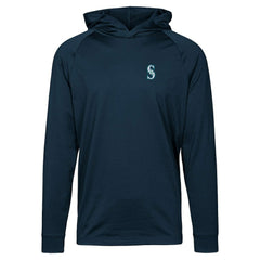 Seattle Mariners Levelwear Dimension Insignia 2.0 Pullover Hoodie - Navy Hoodies