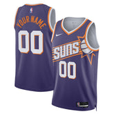 Phoenix Suns Unisex Swingman Custom Jersey Purple Icon Edition - Nike