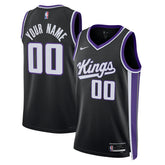 Sacramento Kings Unisex Swingman Custom Jersey Icon Edition Black - Nike