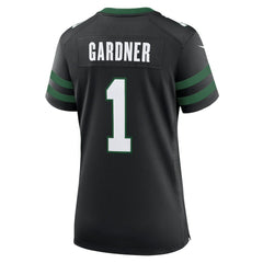 Ahmad Sauce Gardner New York Jets Women's Alternate Game Jersey - Legacy Black Jerseys