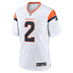 Patrick Surtain II Denver Broncos Mile High Collection Game Jersey - White Jerseys