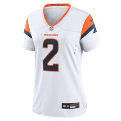 Patrick Surtain II Denver Broncos Women's Mile High Collection Game Jersey - White Jerseys