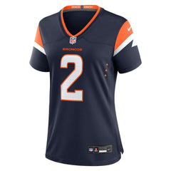 Patrick Surtain II Denver Broncos Women's Mile High Collection Alternate Game Jersey - Navy Jerseys