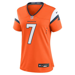 John Elway Denver Broncos Women's Mile High Collection Retired Player Game Jersey - Orange Jerseys