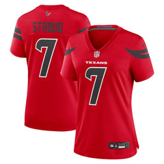 C.J. Stroud Houston Texans Women's Alternate Game Jersey - Red Jerseys