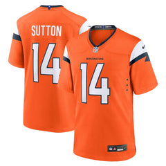 Courtland Sutton Denver Broncos Mile High Collection Game Jersey - Orange Jerseys