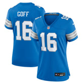 Jared Goff Detroit Lions Women's Game Jersey - Blue Jerseys