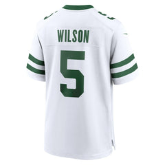 Garrett Wilson New York Jets Game Jersey - Legacy White Jerseys