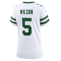 Garrett Wilson New York Jets Women's Game Jersey - Legacy White Jerseys