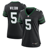 Garrett Wilson New York Jets Women's Alternate Game Jersey - Legacy Black Jerseys