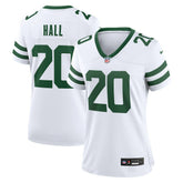 Breece Hall New York Jets Women's Game Jersey - Legacy White Jerseys