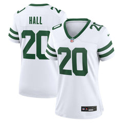 Breece Hall New York Jets Women's Game Jersey - Legacy White Jerseys
