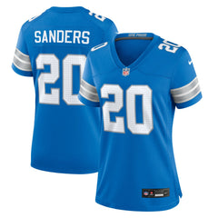 Barry Sanders Detroit Lions Women's Retired Player Game Jersey - Blue Jerseys