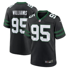 Quinnen Williams New York Jets Alternate Game Jersey - Legacy Black Jerseys