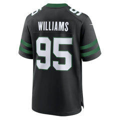 Quinnen Williams New York Jets Alternate Game Jersey - Legacy Black Jerseys