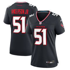 Will Anderson Jr. Houston Texans Women's Game Jersey - Navy Jerseys