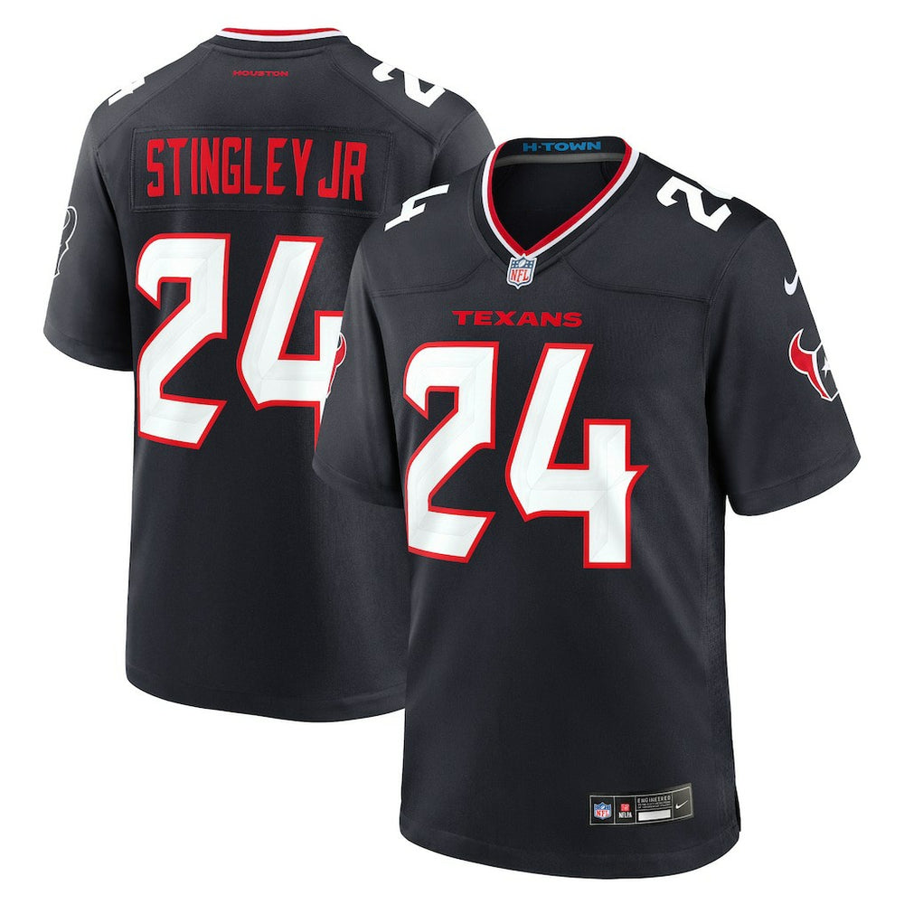 Derek Stingley Jr. Houston Texans Game Jersey - Navy Jerseys