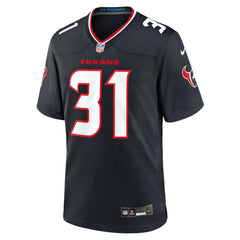 Dameon Pierce Houston Texans Game Jersey - Navy Jerseys