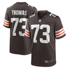 Joe Thomas Cleveland Browns Retired Player Game Jersey - Brown Jerseys