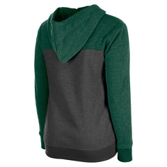 New York Jets New Era Women's Color-Block Full-Zip Hoodie - Green Hoodies