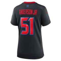 Will Anderson Jr. Houston Texans Women's 2nd Alternate Game Jersey - Navy Jerseys