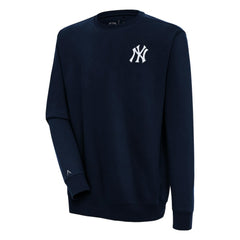 New York Yankees Antigua Victory Pullover Sweatshirt - Navy Pullover