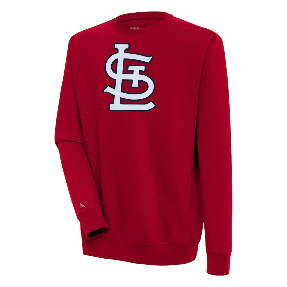St. Louis Cardinals Antigua Victory Pullover Sweatshirt - Red Pullover