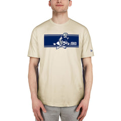 Dallas Cowboys New Era Third Down Historic T-Shirt - Cream T-shirts